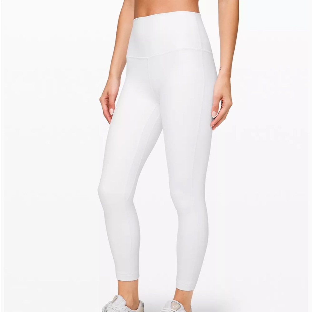 Lululemon Align Leggings 25’ white